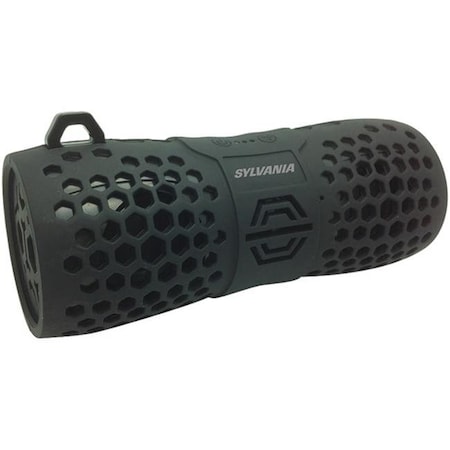 Sylvania Sylvania SP332 -Black Water-Resistant Portable Bluetooth Speaker; Black SP332 -Black